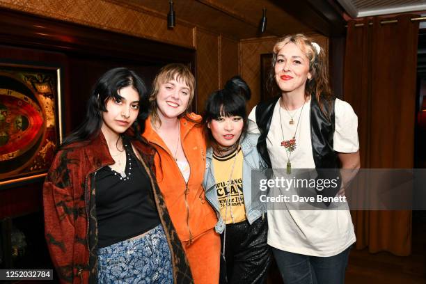 Guests and Akiko Matsuura aka Keex and Franka Potente attend Project Melody Music presented by The House Of KOKO on April 20, 2023 in London, England.