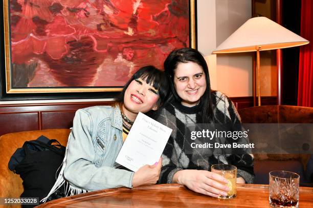 Akiko Matsuura aka Keex and Camille Benett attend Project Melody Music presented by The House Of KOKO on April 20, 2023 in London, England.