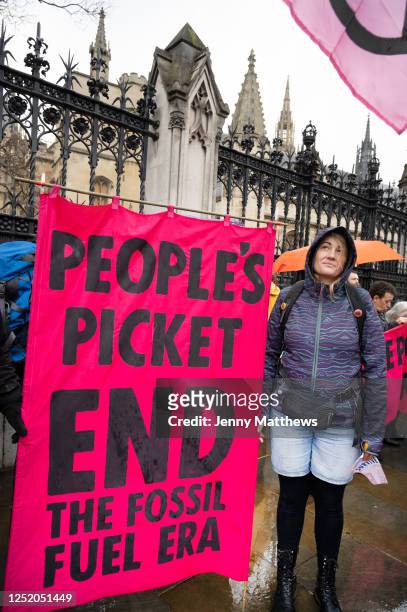 Thousands of protesters from various environmental groups join together with Extinction Rebellion for their Unite to Survive day, part of 'The Big...