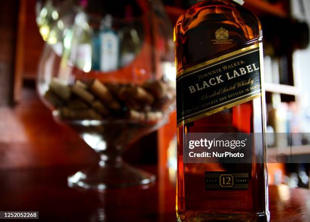 94 Johnnie Walker Black Label Whisky Stock Photos, High-Res