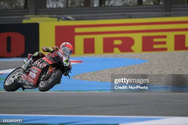 Alvaro Bautista ESP Ducati Panigale V4R ARUBA.IT Racing -Ducati during the World SuperBike - SBK Pirelli Dutch Round FIM Superbike World Championship...