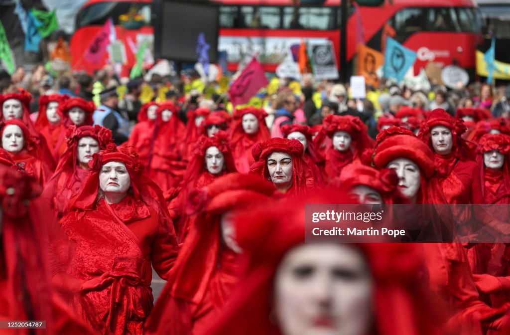Red Rabbit Protest Red Rebels lead the protest march as united groups join one another ...