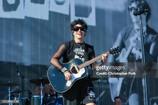 Performs onstage at the 2023 Coachella Valley Music & Arts Festival on April 21, 2023 in Indio, California.