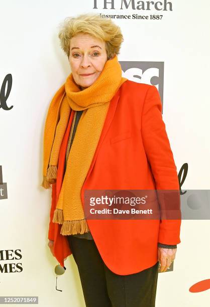 Dame Janet Suzman attends the Shakespeare Birthday lunch hosted by Pragnell at Avonbank Gardens on April 22, 2023 in Stratford-upon-Avon, England.