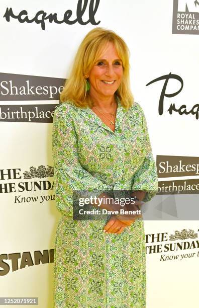 Frances Cain attends the Shakespeare Birthday lunch hosted by Pragnell at Avonbank Gardens on April 22, 2023 in Stratford-upon-Avon, England.