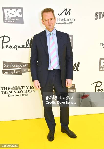 Alexander Armstrong attends the Shakespeare Birthday lunch hosted by Pragnell at Avonbank Gardens on April 22, 2023 in Stratford-upon-Avon, England.