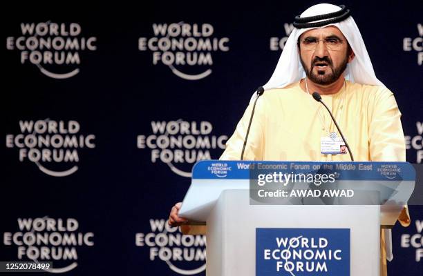 Dubai Rular 1,534 Dubai Ruler Sheikh Mohammad Stock Photos, High-Res Pictures, and ...