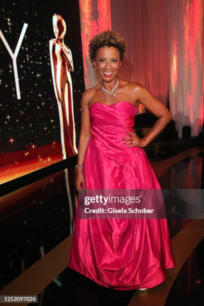 Arabella Kiesbauer during the 34th Romy Award at Hofburg Vienna on April 22, 2023 in Vienna, Austria.