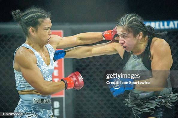Sumiko Inaba Images Sumiko Inaba punches Veta Arteaga in their Flyweight bout during ...