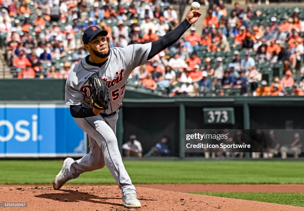 K Rod Pitcher Detroit Tigers starting pitcher Eduardo Rodriguez pitches during the ...