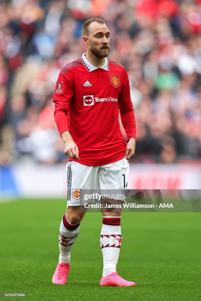Christian Eriksen of Manchester United during the Emirates FA Cup... News Photo Getty Images Christian Eriksen of Manchester United during the Emirates FA Cup... News Photo Getty Images