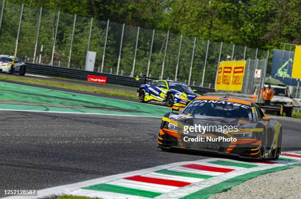 During the Grand Tourism Fanatec GT World Challenge Europe Powered by AWS - 2023 MONZA on April 23, 2023 at the Monza in Monza, Italy