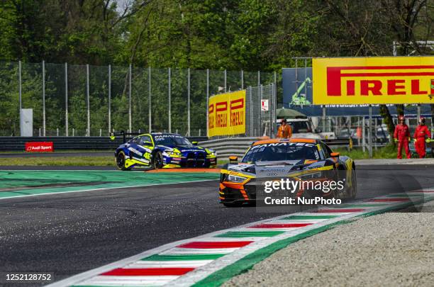 During the Grand Tourism Fanatec GT World Challenge Europe Powered by AWS - 2023 MONZA on April 23, 2023 at the Monza in Monza, Italy