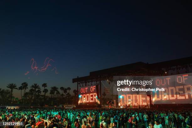 Atmosphere at the 2023 Coachella Valley Music & Arts Festival on April 23, 2023 in Indio, California.