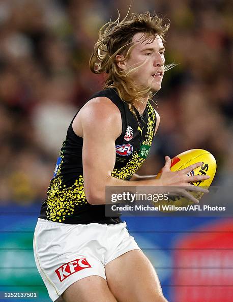 Hugo Ralph Hugo Ralphsmith of the Tigers in action during the 2023 AFL Round 06 ...