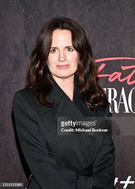 Elizabeth Reaser at the Los Angeles premiere of "Fatal Attraction" held at the SilverScreen Theater at the Pacific Design Center on April 24, 2023 in...