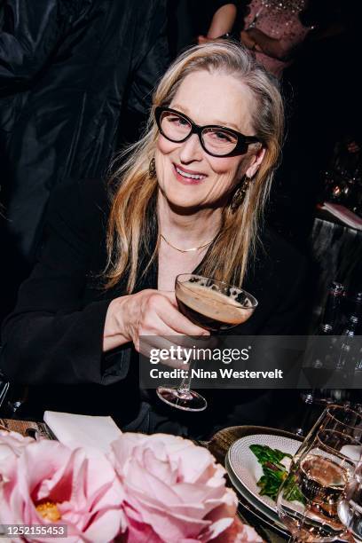 Meryl Streep at the 48th Chaplin Award Gala held at Alice Tully Hall on April 24, 2023 in New York City.