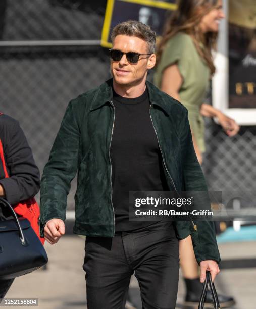 Richard Madden is seen at "Jimmy Kimmel Live" on April 24, 2023 in Los Angeles, California.