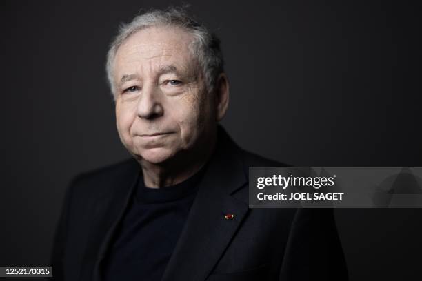 Secretary-General's Special Envoy for Road Safety and former President of the Federation Internationale de l'Automobile Jean Todt poses for a photo...