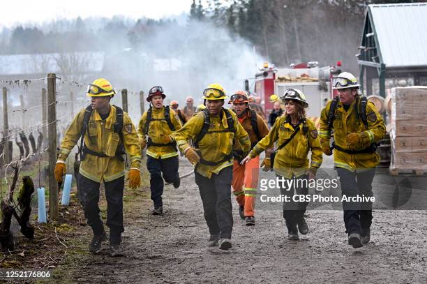 "Backfire" The station 42 and Three Rock crews are called to a backfire started by a private firefighting company to protect a high-end winery but...