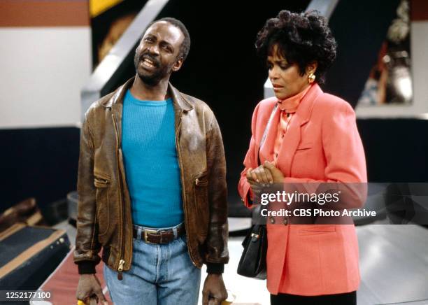 Up, 2 Down , a one episode airing of an intended ongoing television series. Broadcast date: June 5, 1991. Pictured from left is Cleavon Little ,...