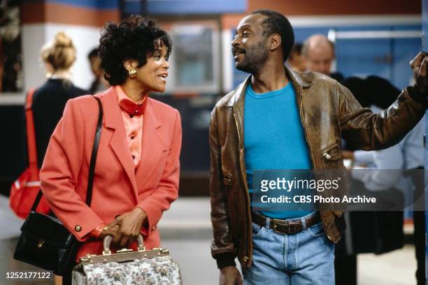 Up, 2 Down , a one episode airing of an intended ongoing television series. Broadcast date: June 5, 1991. Pictured from left is Emily Yancy , Cleavon...