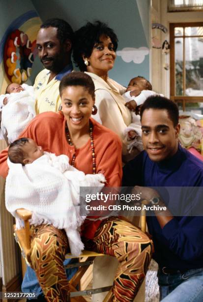 Up, 2 Down , a one episode airing of an intended ongoing television series. Broadcast date: June 5, 1991. Pictured back row from left is Cleavon...