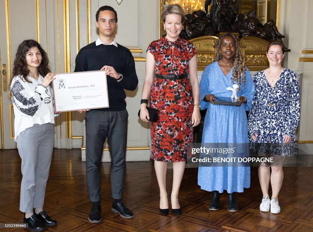 BELGIUM-ROYALS-AWARD