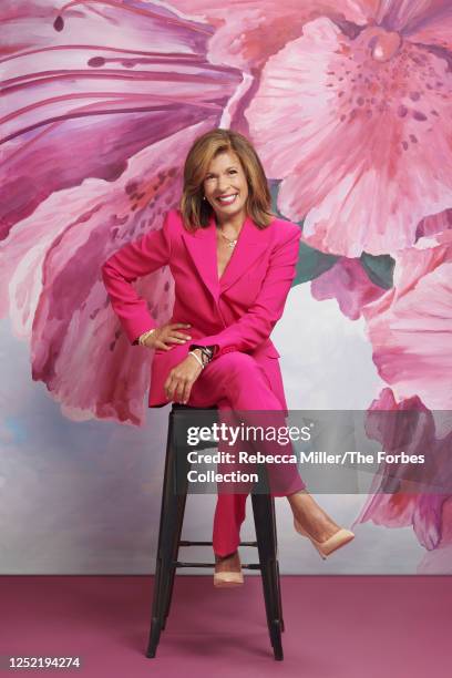 Today show co-anchor Hoda Kotb are photographed for Forbes Magazine on September 8, 2022 in New York City. PUBLISHED IMAGE. CREDIT MUST READ: Rebecca...