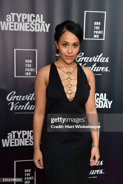 Tanya Fear attends "aTypical Wednesday" Los Angeles Premiere at The Montalban on June 24, 2020 in Hollywood, California.