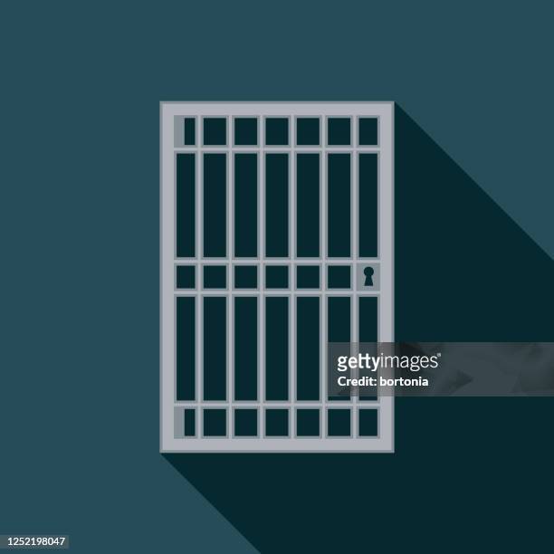 prison protest icon - gitterstäbe stock-grafiken, -clipart, -cartoons und -symbole