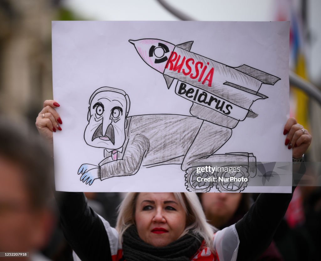 Rally Against Nuclear Weapons On Anniversary Of Chernobyl Disaster