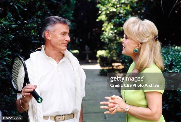 Dead Man's Island, a made for TV movie, originally broadcast March 5, 1996. Images dated April 11, 1995. Pictured from left is Roddy McDowall ,...