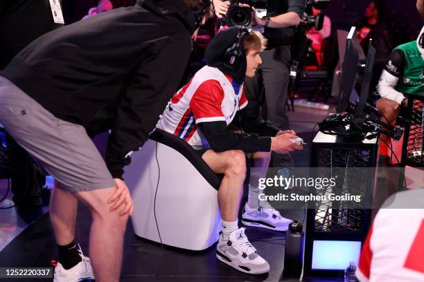 Ant of Pistons Gaming Team plays during the 2023 NBA 2K League Switch Open 3v3 Tournament on April 26, 2023 at District E Gaming in Washington, DC....