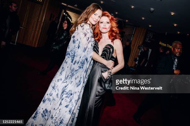 Drew Barrymore and Natasha Lyonne at the TIME100 Gala held at Frederick P. Rose Hall on April 26, 2023 in New York City.