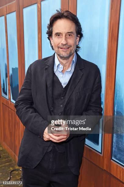 Oliver Mommsen during the Ziegler Film 50th anniversary celebration at Tipi at am Kanzleramt on April 27, 2023 in Berlin, Germany.