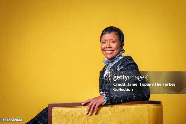 President and co-CEO of Ariel Investments, Mellody Hobson is photographed for Forbes Magazine on December 16, 2022 in Chicago, Illinois. CREDIT MUST...