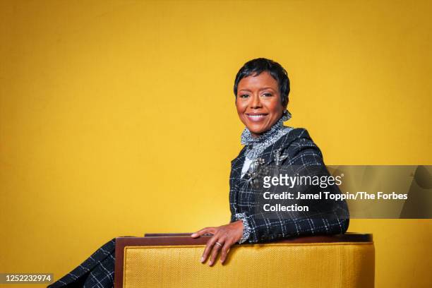 President and co-CEO of Ariel Investments, Mellody Hobson is photographed for Forbes Magazine on December 16, 2022 in Chicago, Illinois. PUBLISHED...
