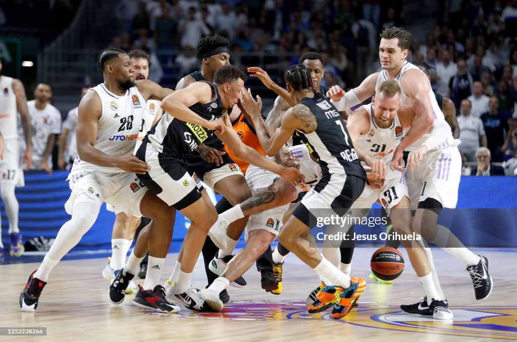 Real Madrid beats Partizan 86-76 for first EuroLeague win Real Madrid beats Partizan 86-76 for first EuroLeague win