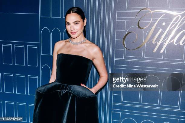 Gal Gadot at the grand-reopening of the Landmark, Tiffany & Co.'s flagship store, held at Tiffany & Co. On April 27, 2023 in New York City.