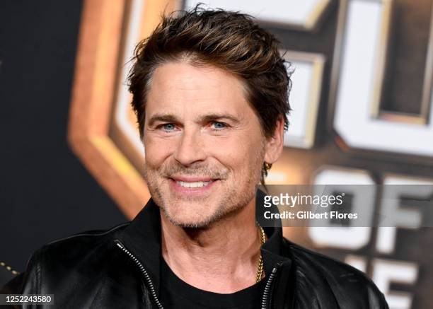 Rob Lowe at the premiere of "Guardians of the Galaxy Vol. 3" held at the Dolby Ballroom on April 27, 2023 in Los Angeles, California.
