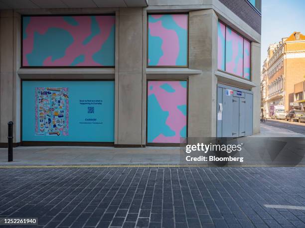 An empty retail space available for lease in the Carnaby district of in London, UK, on Sunday, Jan. 22, 2023. Oxford Street is meant to be "the jewel...