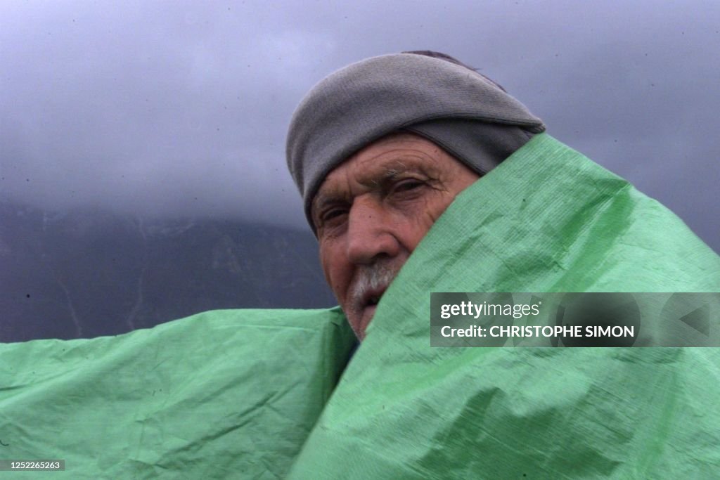 ALBANIA-KOSOVO-MAN