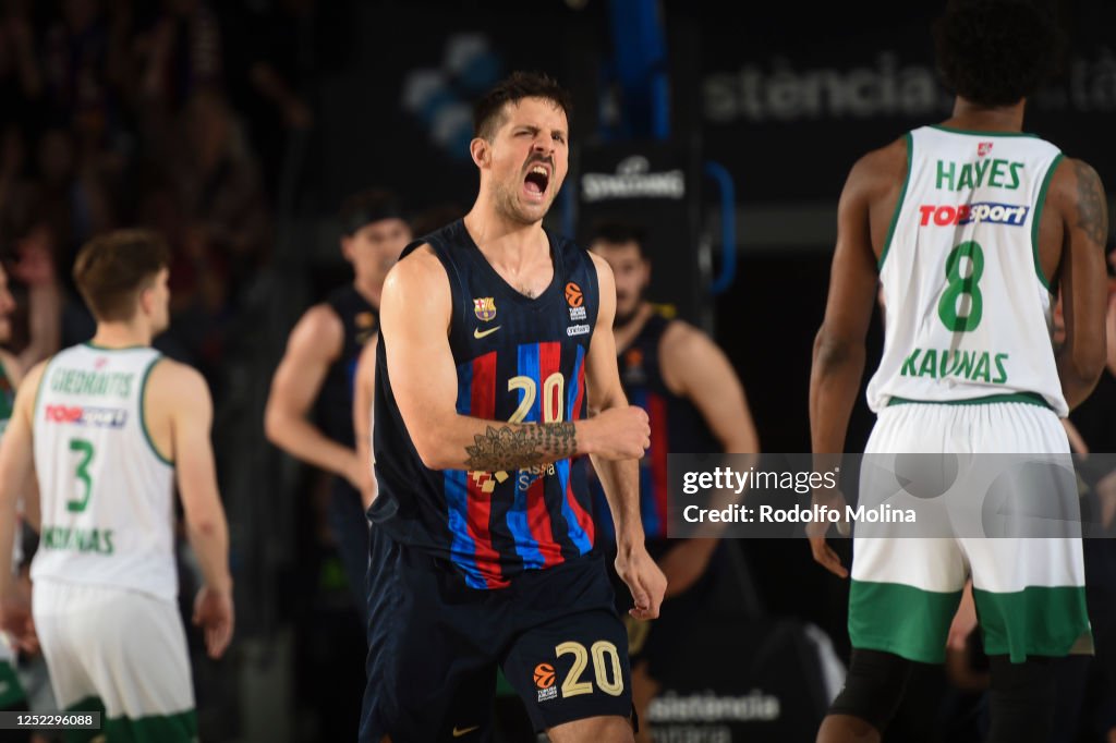 FC Barcelona v Zalgiris Kaunas: Play Offs Game 2 - 2022/2023 Turkish Airlines EuroLeague