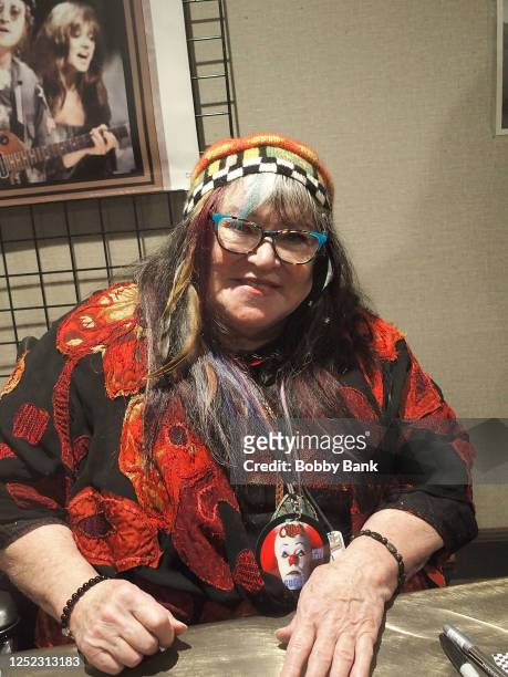 Melanie Safka attends Chiller Theatre Expo Spring 2023 at Parsippany Hilton on April 28, 2023 in Parsippany, New Jersey.