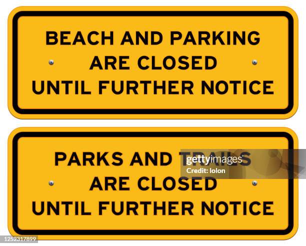 Nps Closure Sign 3,092 Park Closed Sign Stock Photos, High-Res Pictures, and Images ...