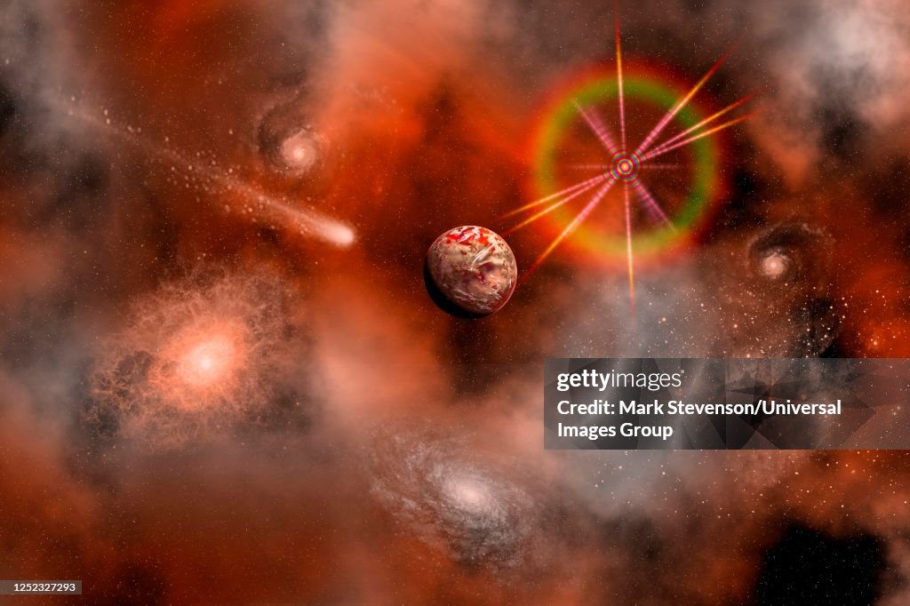 Exoplanet Orbiting Its Distant Sun