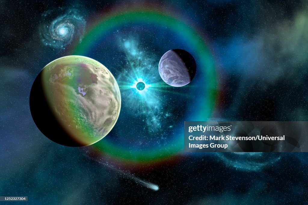Exoplanet Orbiting Its Distant Sun