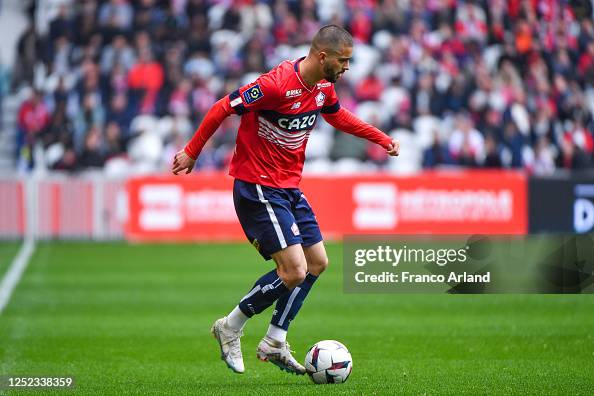 Edon ZHEGROVA of LOSC during the Ligue 1 Uber Eats match between