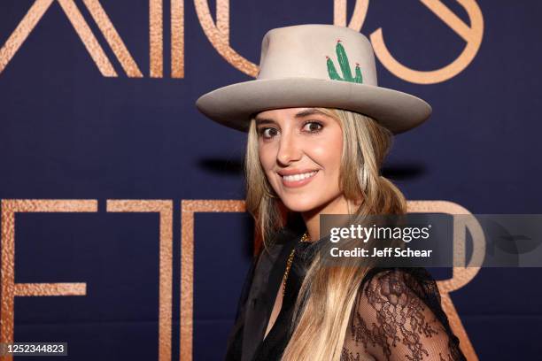 Lainey Wilson attends the Axios After Hours Presented By Live Nation at National Building Museum on April 28, 2023 in Washington, DC.